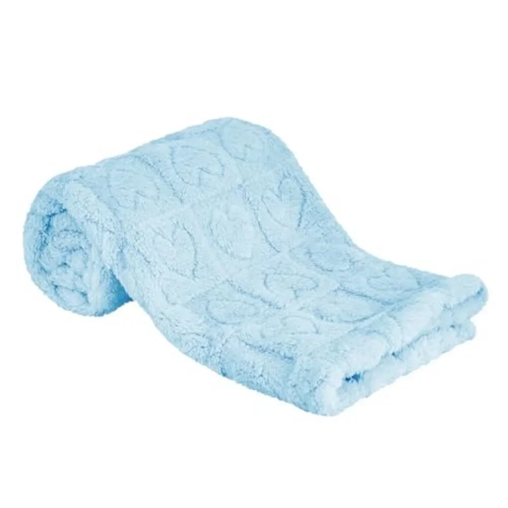 Sherpa Fleece Baby Blanket Ultra Soft Cozy Infant Toddler Receiving Throw